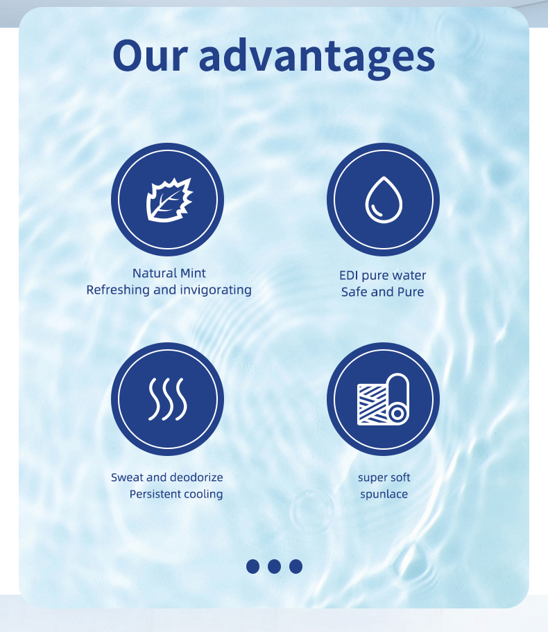 mini Cooling wipes supplier