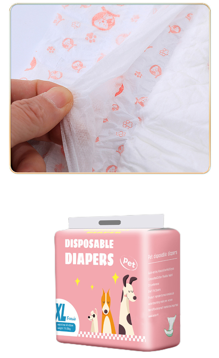 Female dog diaper factory