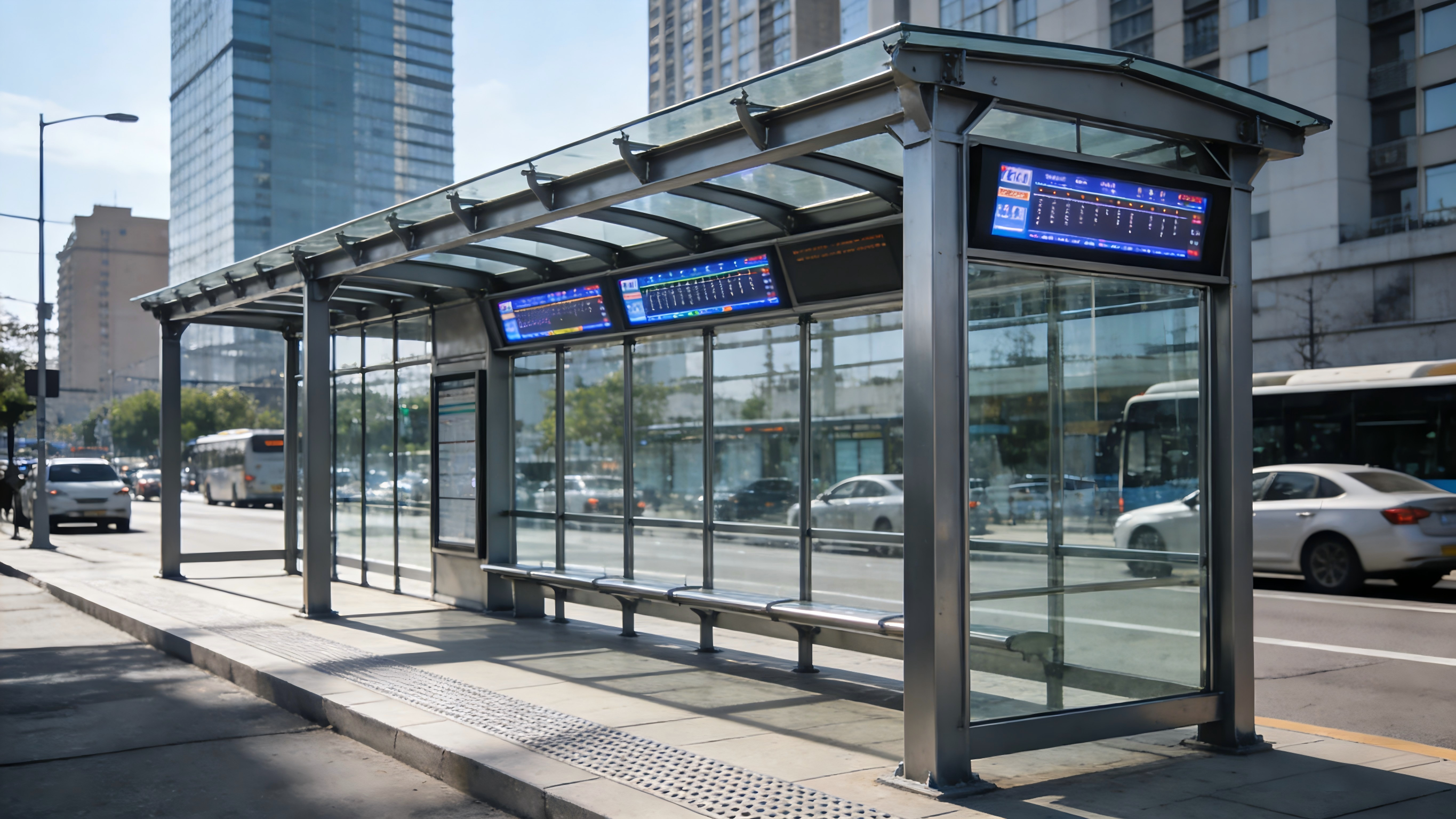 Steel Structure Bus Station