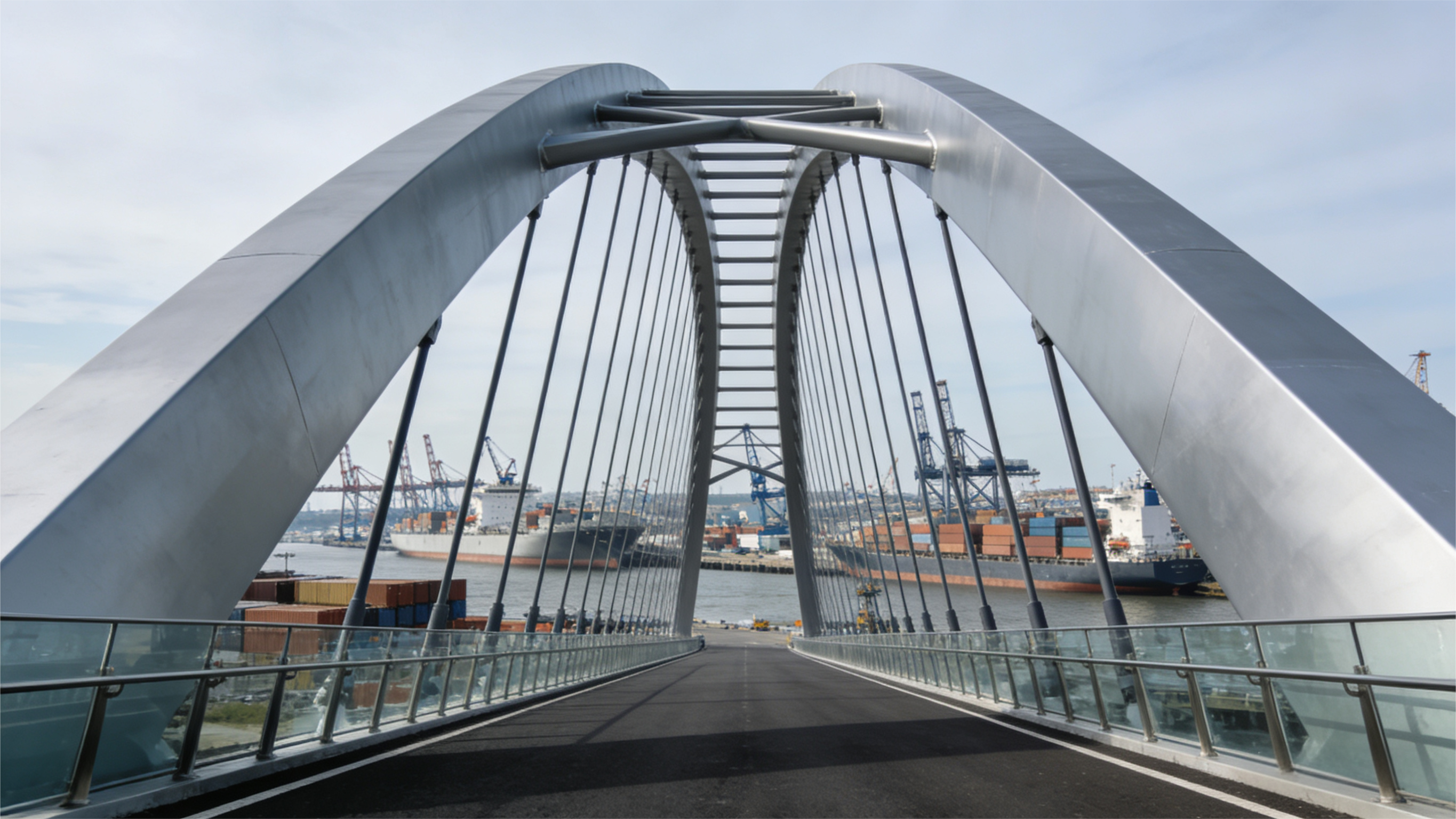 Cable-stayed bridge