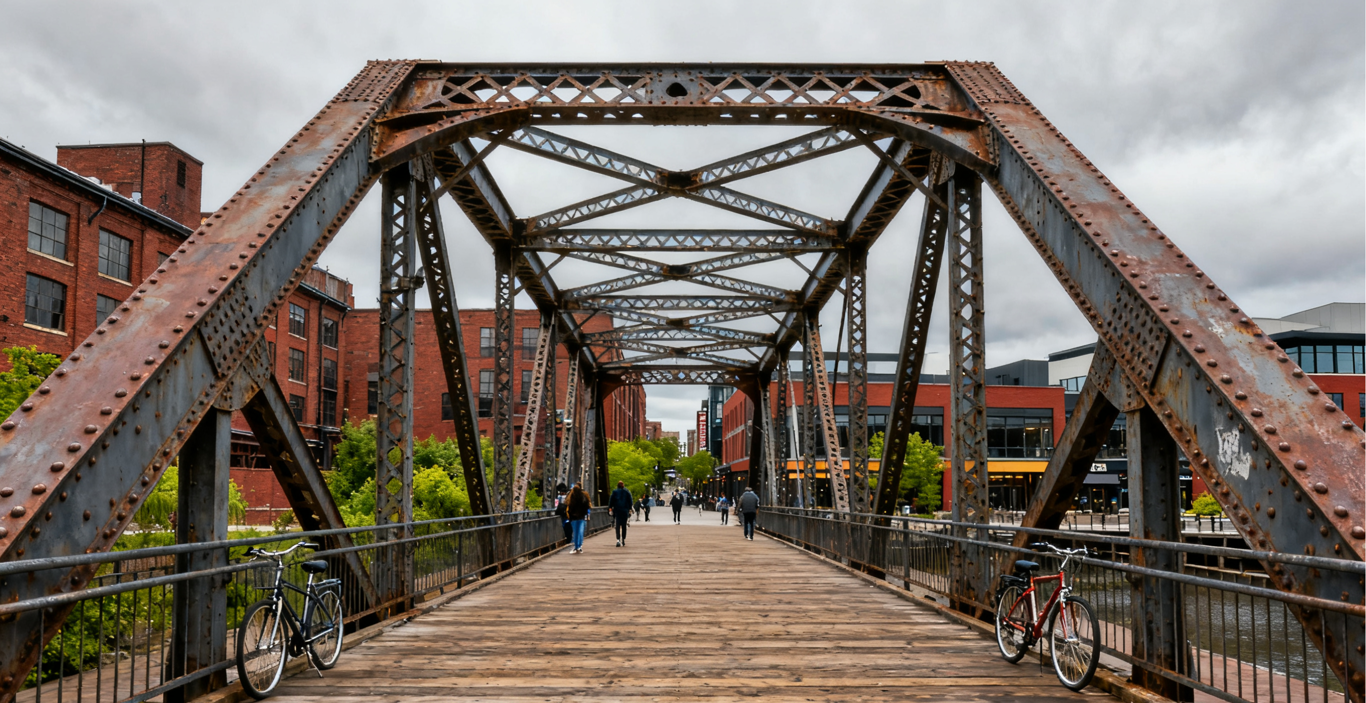 Pedestrian Steel Bridge
