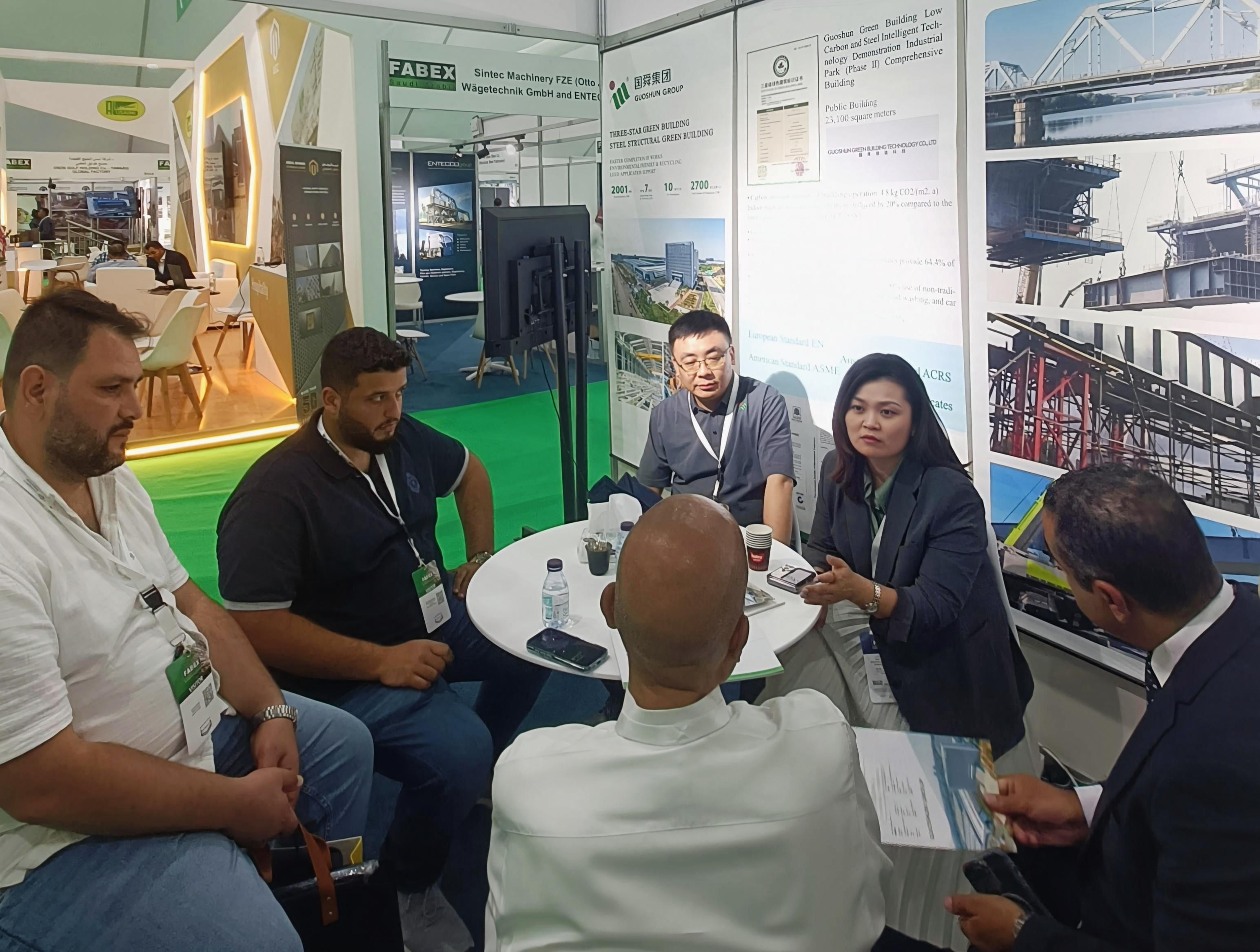 Guoshun at FABEX Saudi 2025 | Smart Steel Structure Solutions