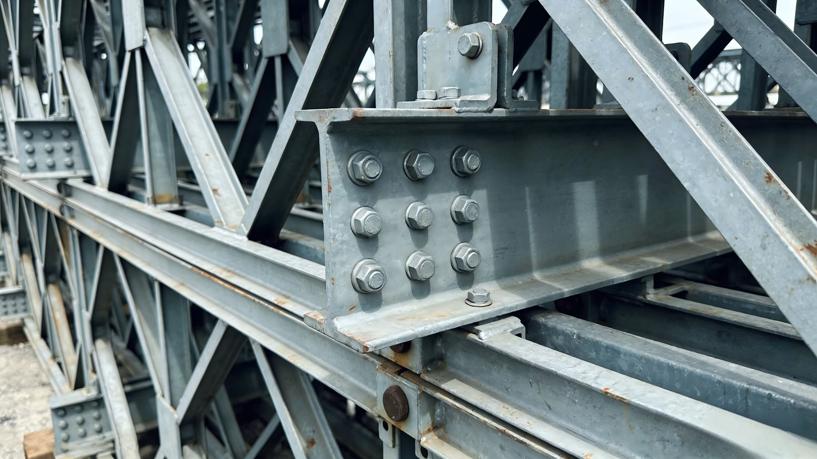 Temporary Steel Bridge / Bailey Bridge Components