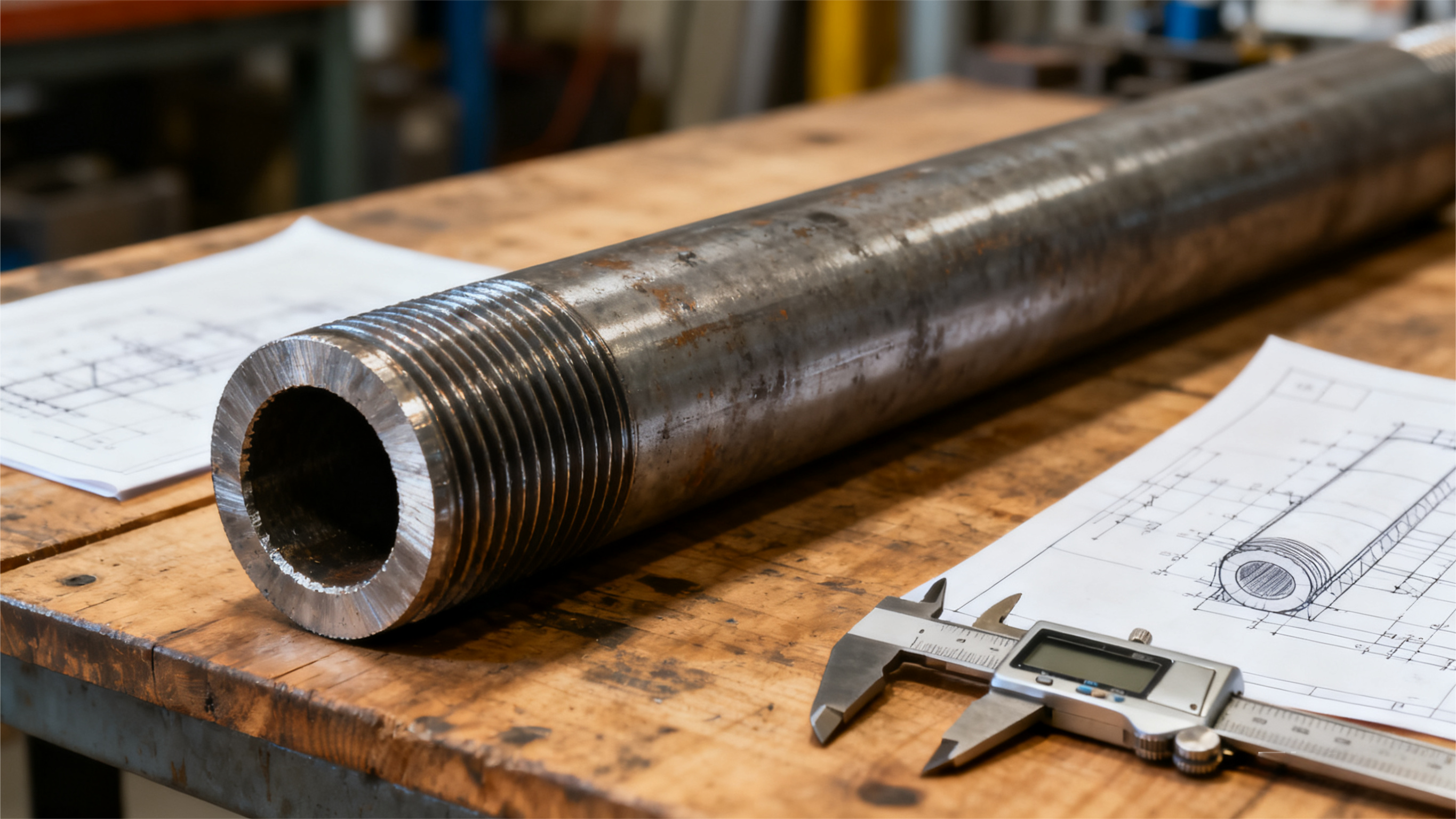 hollow steel column