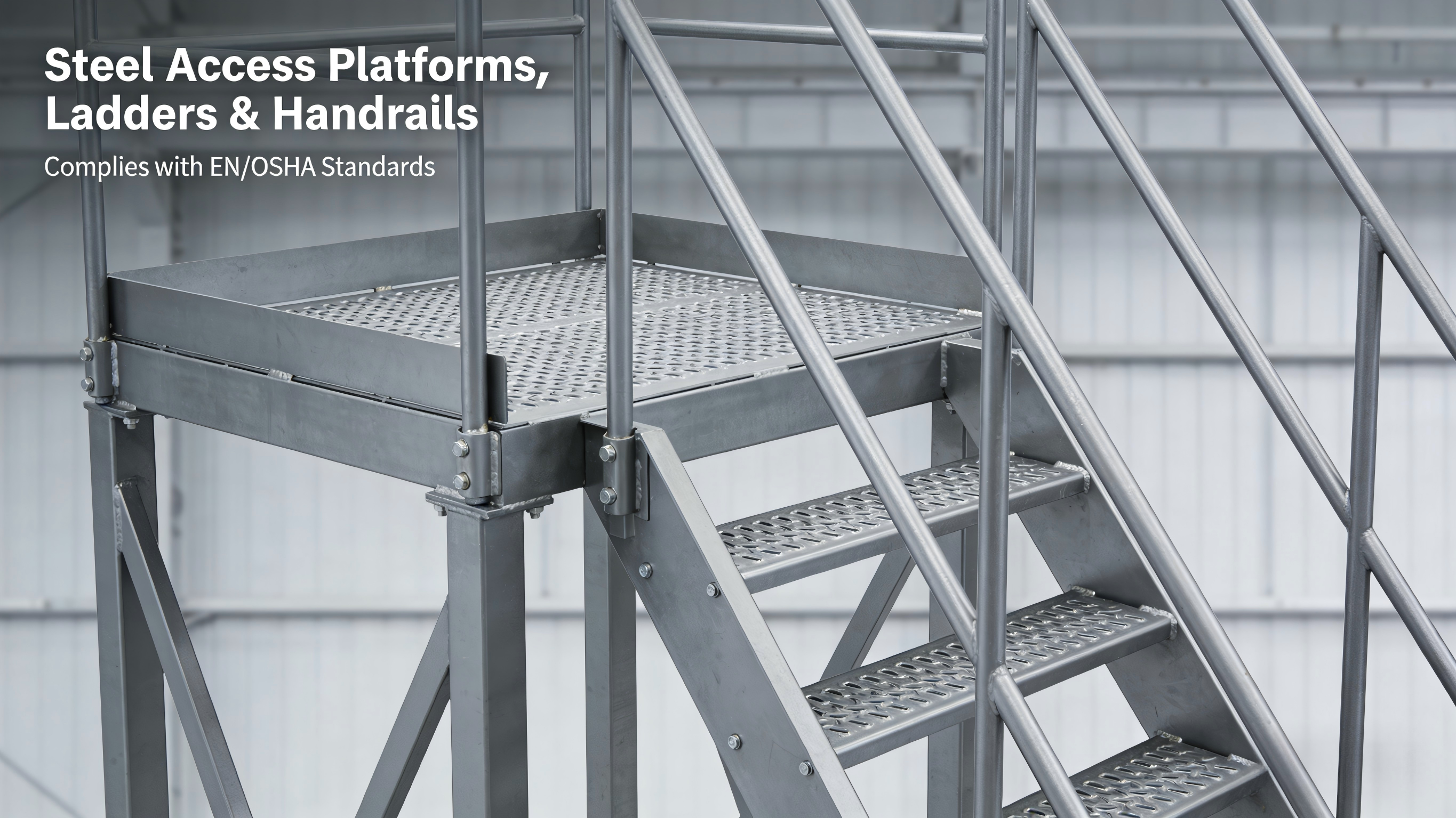 Steel Access Platforms, Ladders & Handrails (EN/OSHA)
