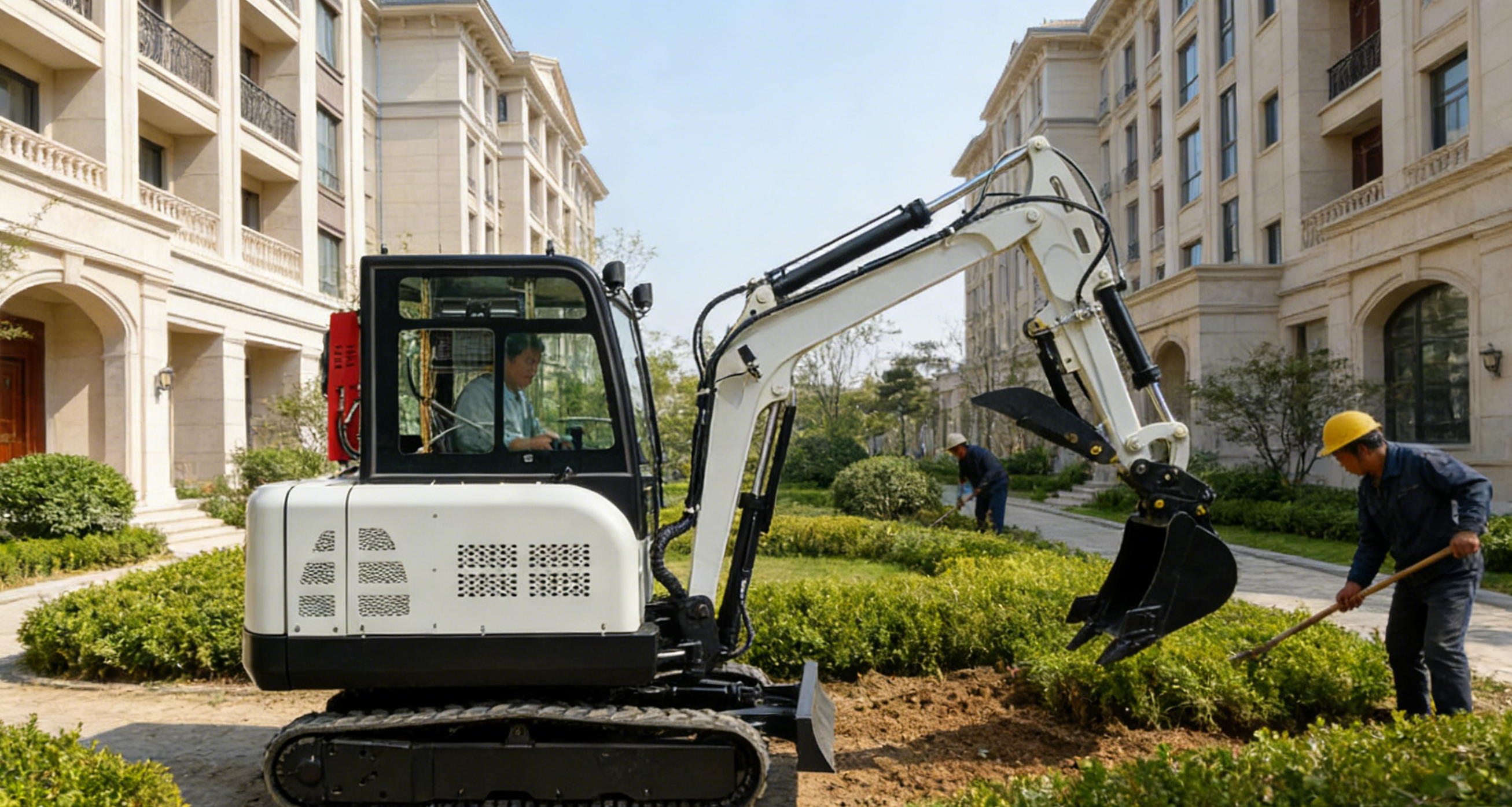 Discover the Power of Nuoman Machinery’s Excavator Logo