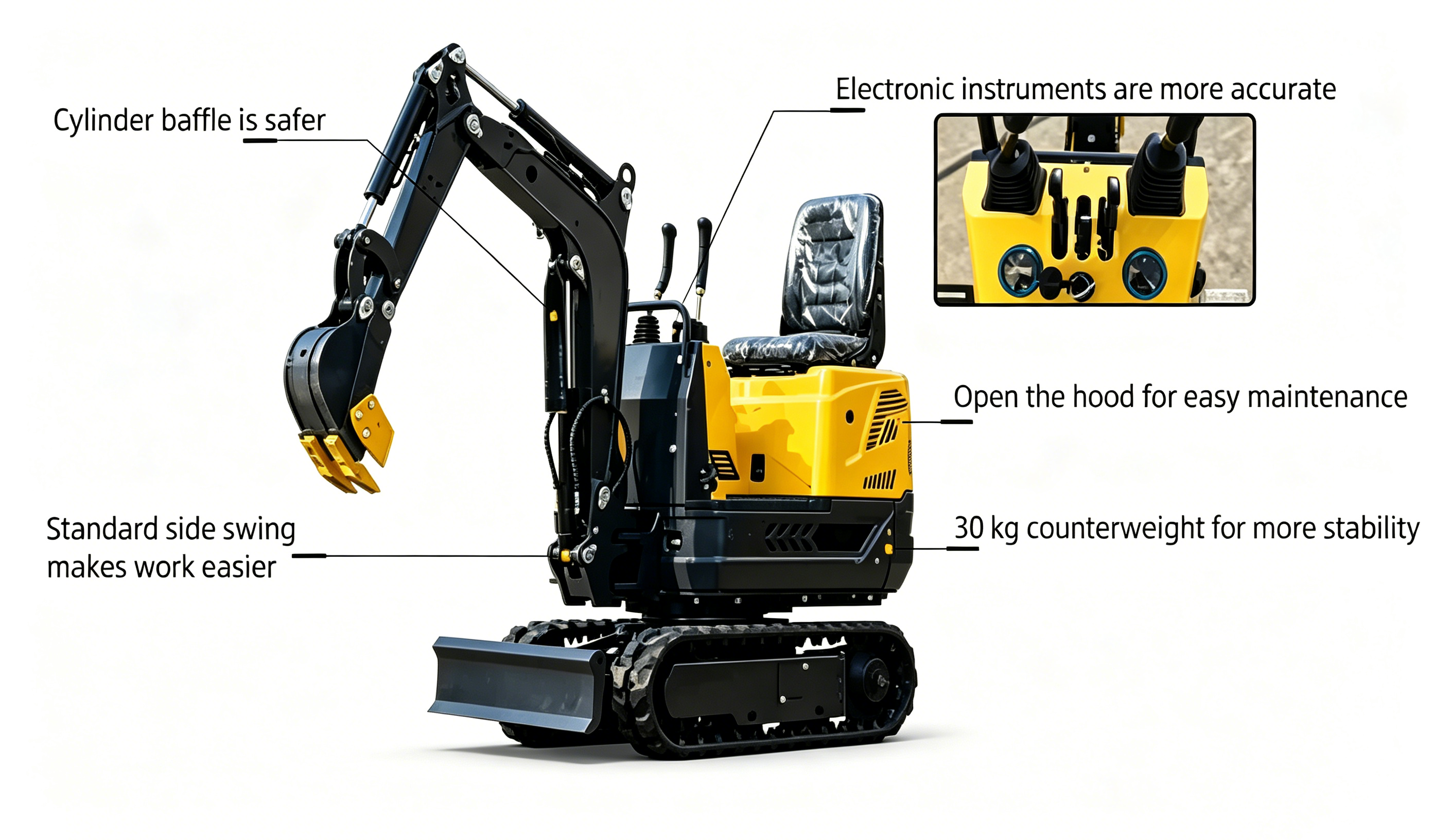 Low Consumption and Easy Maintenance