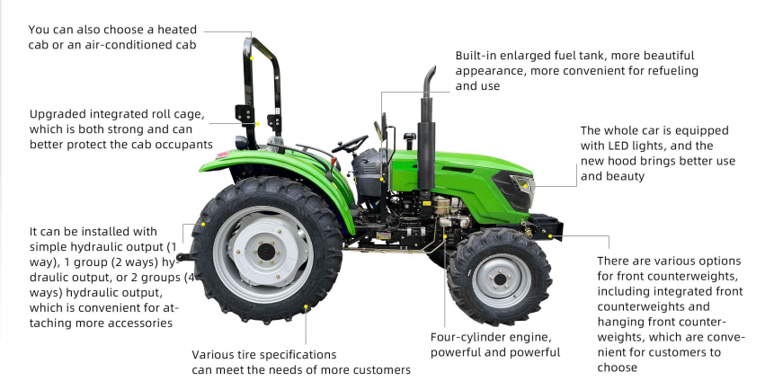 traktor modell 504 | Holdbar og allsidig jordbruksutstyr