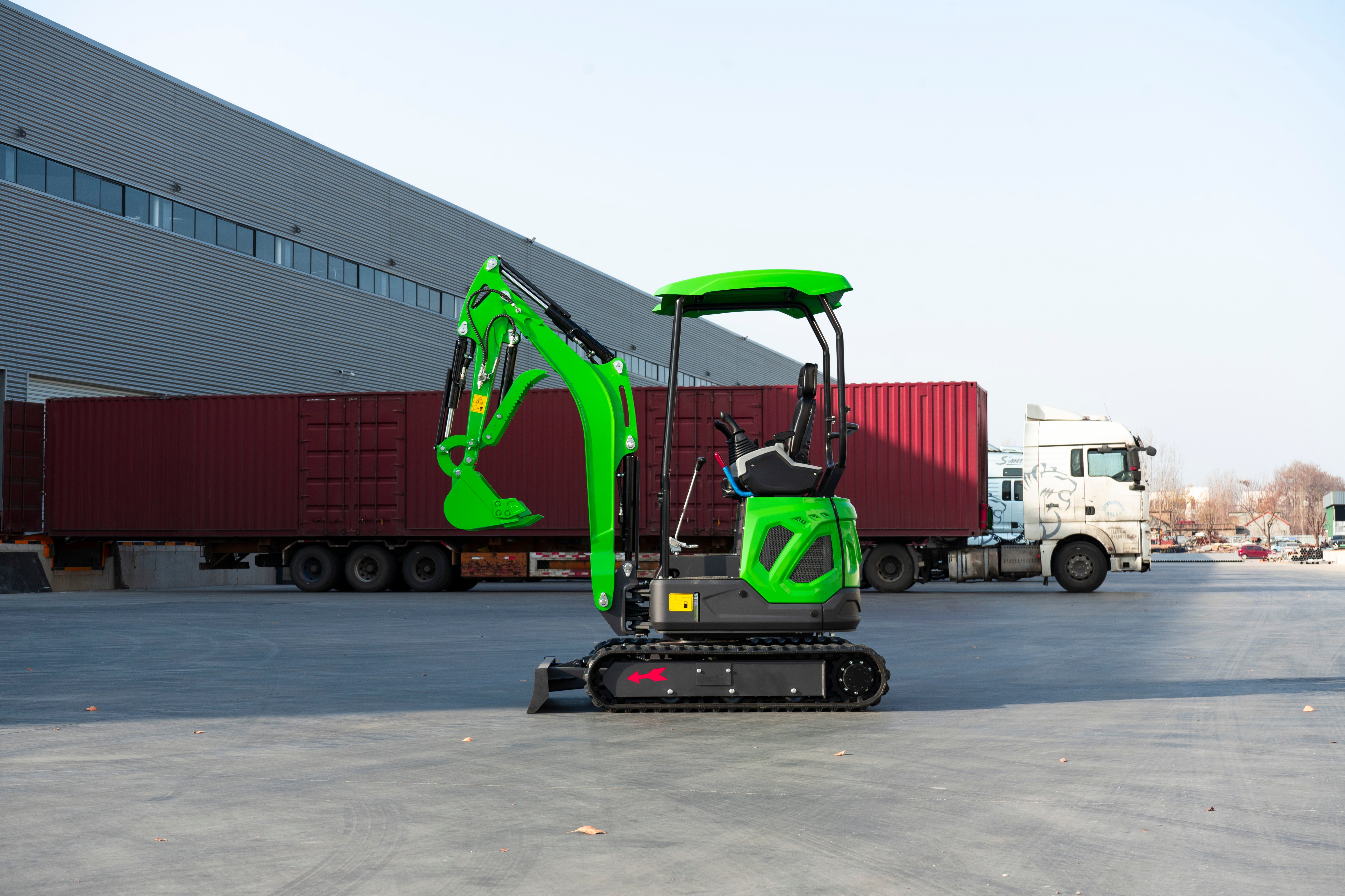 NM-18 Multiple Excavator 1.8 Ton Good Quality Green Upper Arm Lateral Swing Best Efficient Low Prices on Sale