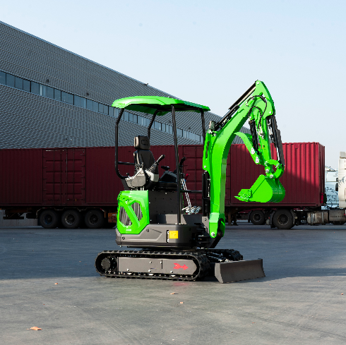 Is small excavator flexible enough for indoor and narrow earthwork?
