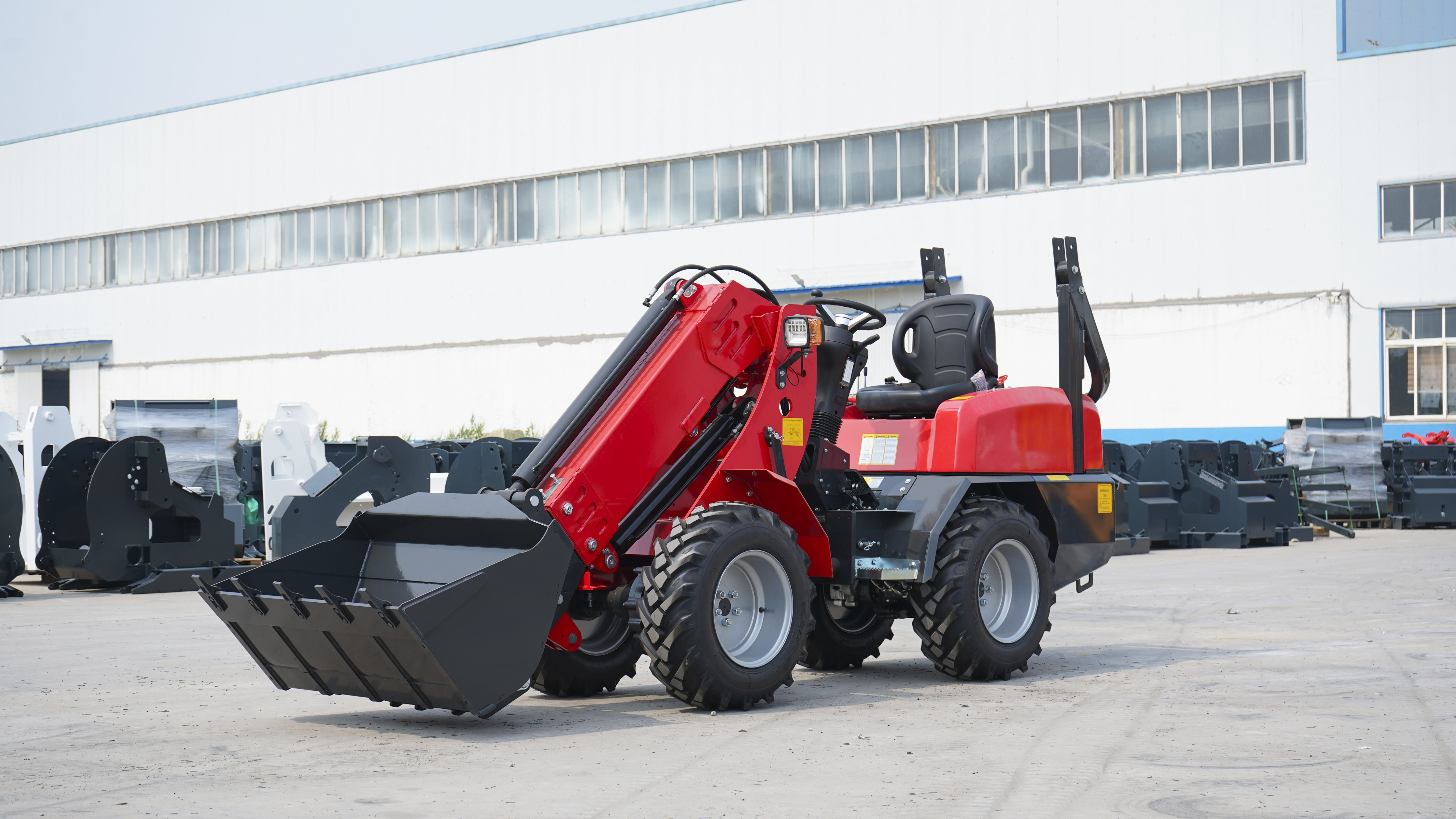 High-Performance Wheel Loaders for Efficient Construction