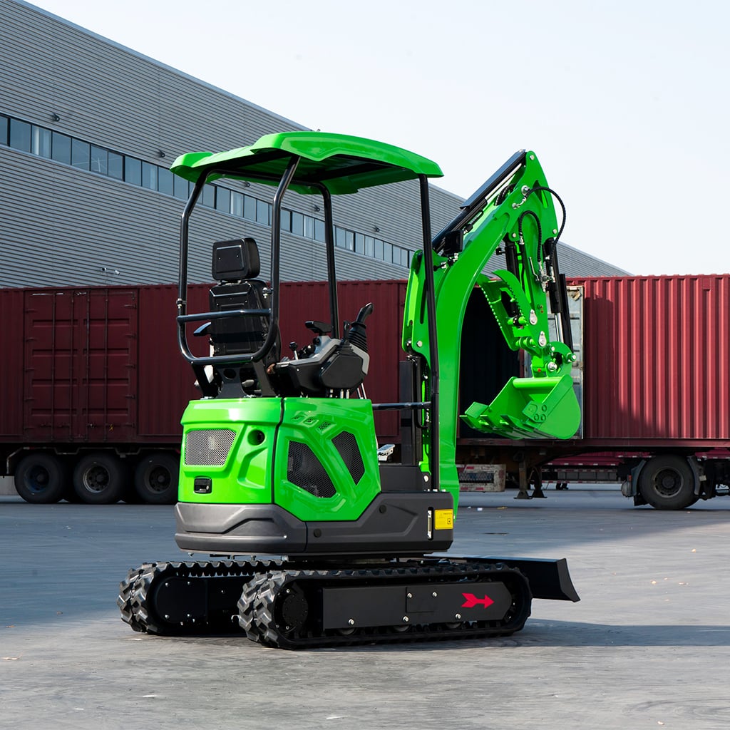 NM-18 Green Multiple Upper Arm Lateral Swing 1.8 Ton High Efficient Best Quality Excavator on Sale