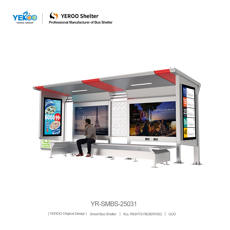 Ավտոբուսի կանգառ USB լիցքավորմամբ- YR-SMBS-25031