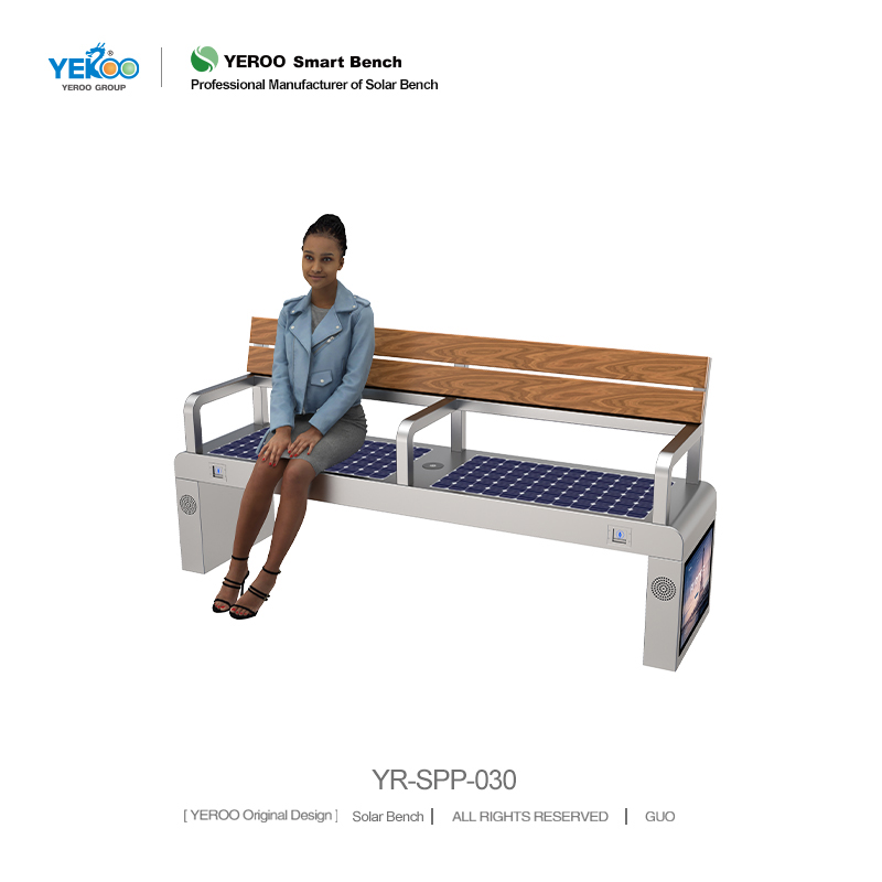 Panca con Ricarica Solare - YR-SPP-030