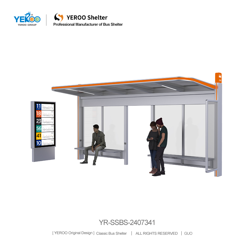 Автобусная остановка на солнечной энергии - YR-SSBS-2407341