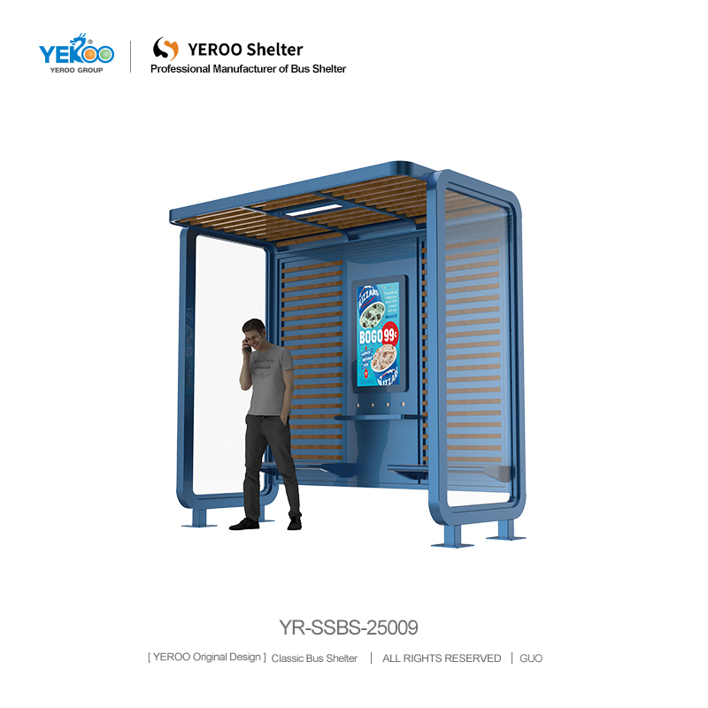 Abrigo de Aço de Baixo Custo para Ônibus - YR-SSBS-25009
