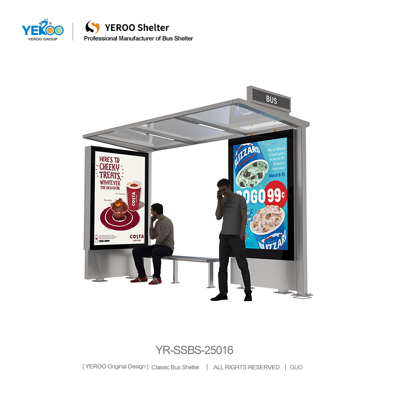 Abrigo para Ônibus Pré-fabricado - YR-SSBS-25016