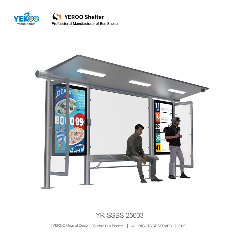 Fornecedor de Abrigos Urbanos para Ônibus - YR-SSBS-25003