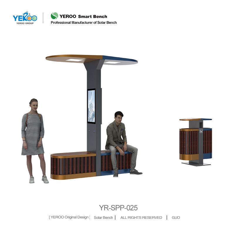 Fornitore di Panchine Solari Intelligenti - YR-SPP-025
