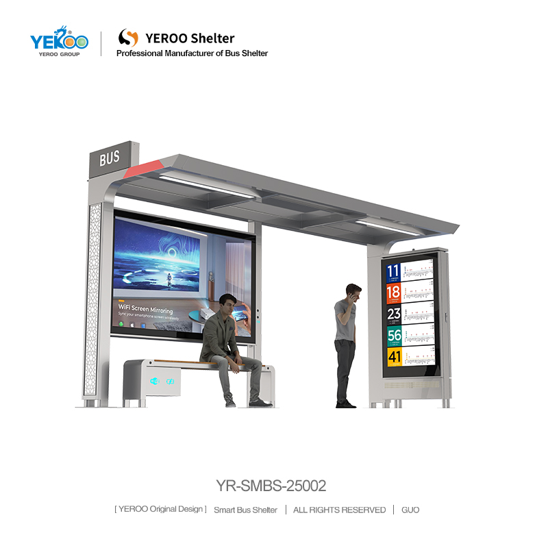 Advertising Bus Shelter- YR-SMBS-25002
