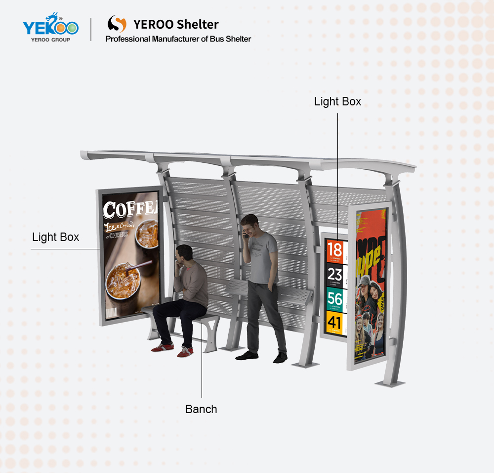 What Role Does a Smart Bus Stop with Display Play in Digital Transit