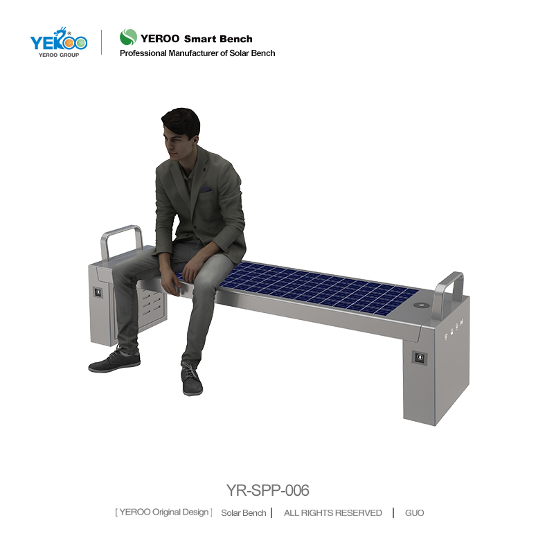 Panca Solare con Porte USB - YR-SPP-006