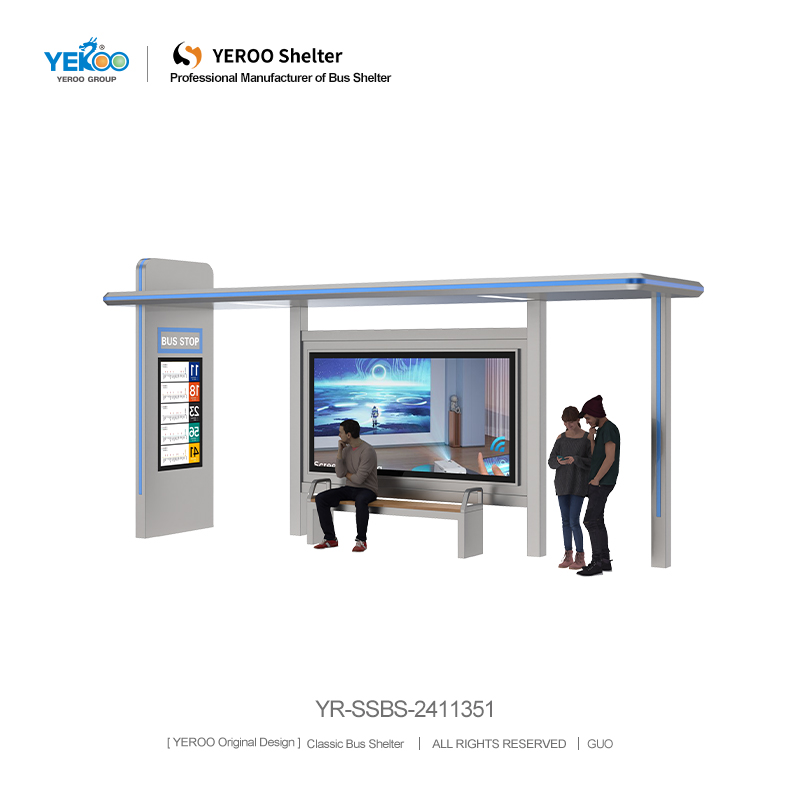 Vandalenbestendige bushalte- YR-SSBS-2411351