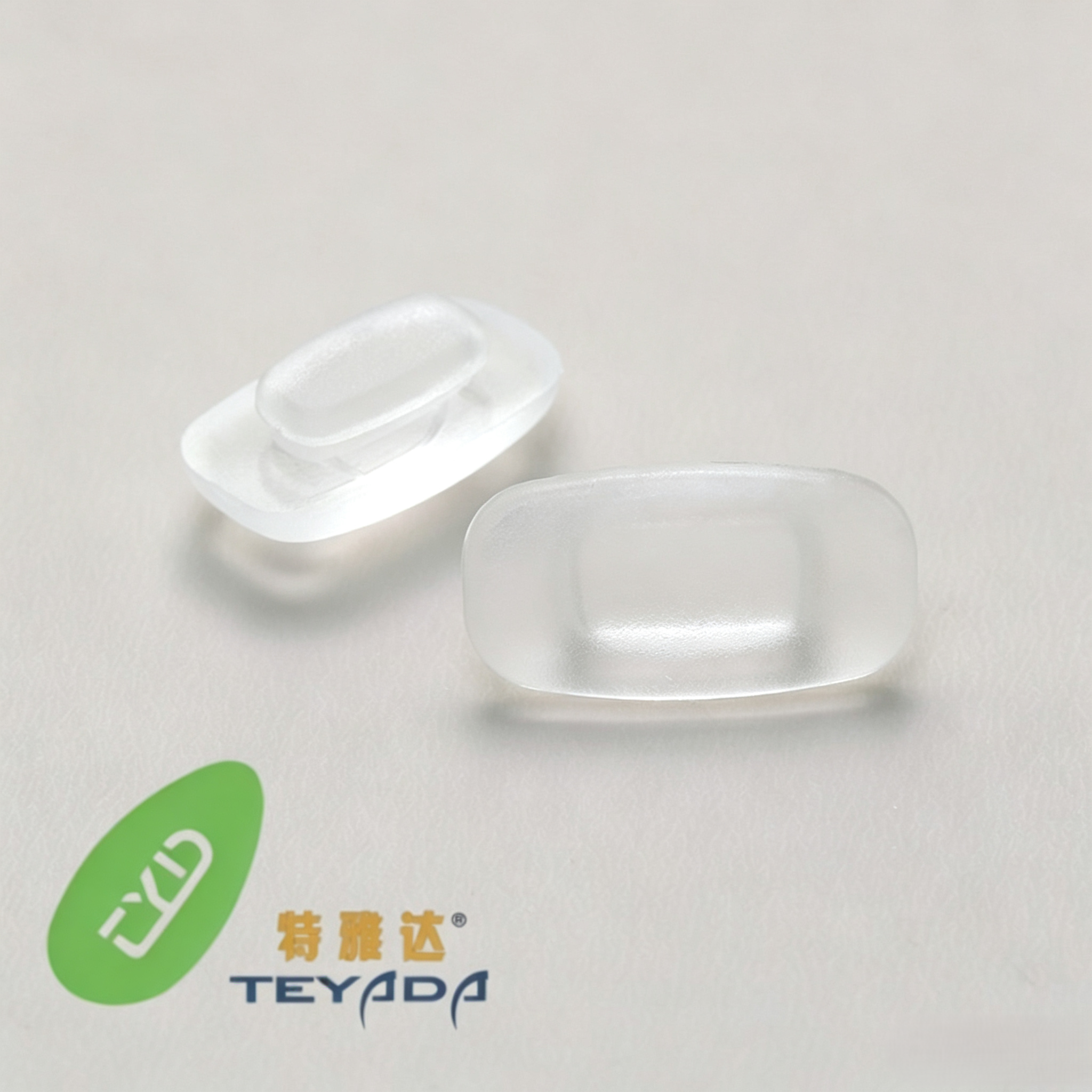G-525 Rectangle 11.3mm Button-UP Nose Pad
