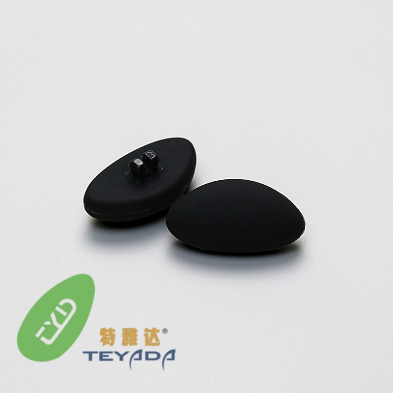 Q-38 Air-Vacuum D-Shape 14.2mm Screw/Clip-ON Nose Pad