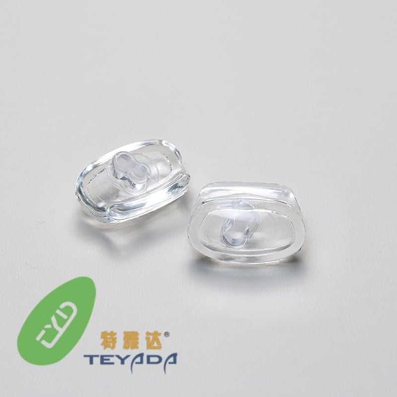 Q-13 Air-Vacuum D-Shape 13mm Button-UP Nose Pad