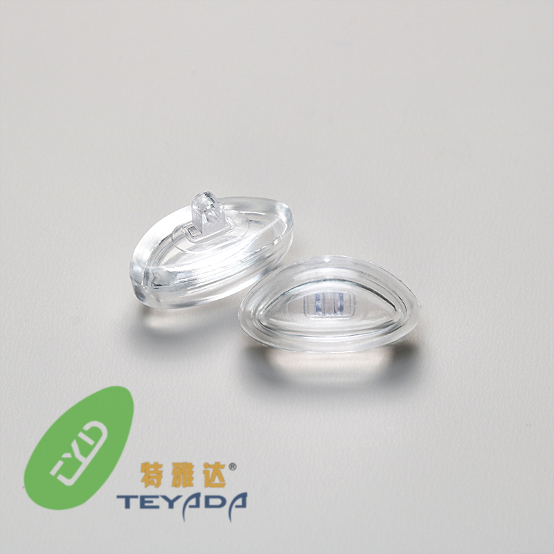 Q-69 Air-Vacuum D-Shape Screw/Clip-ON Nose Pad