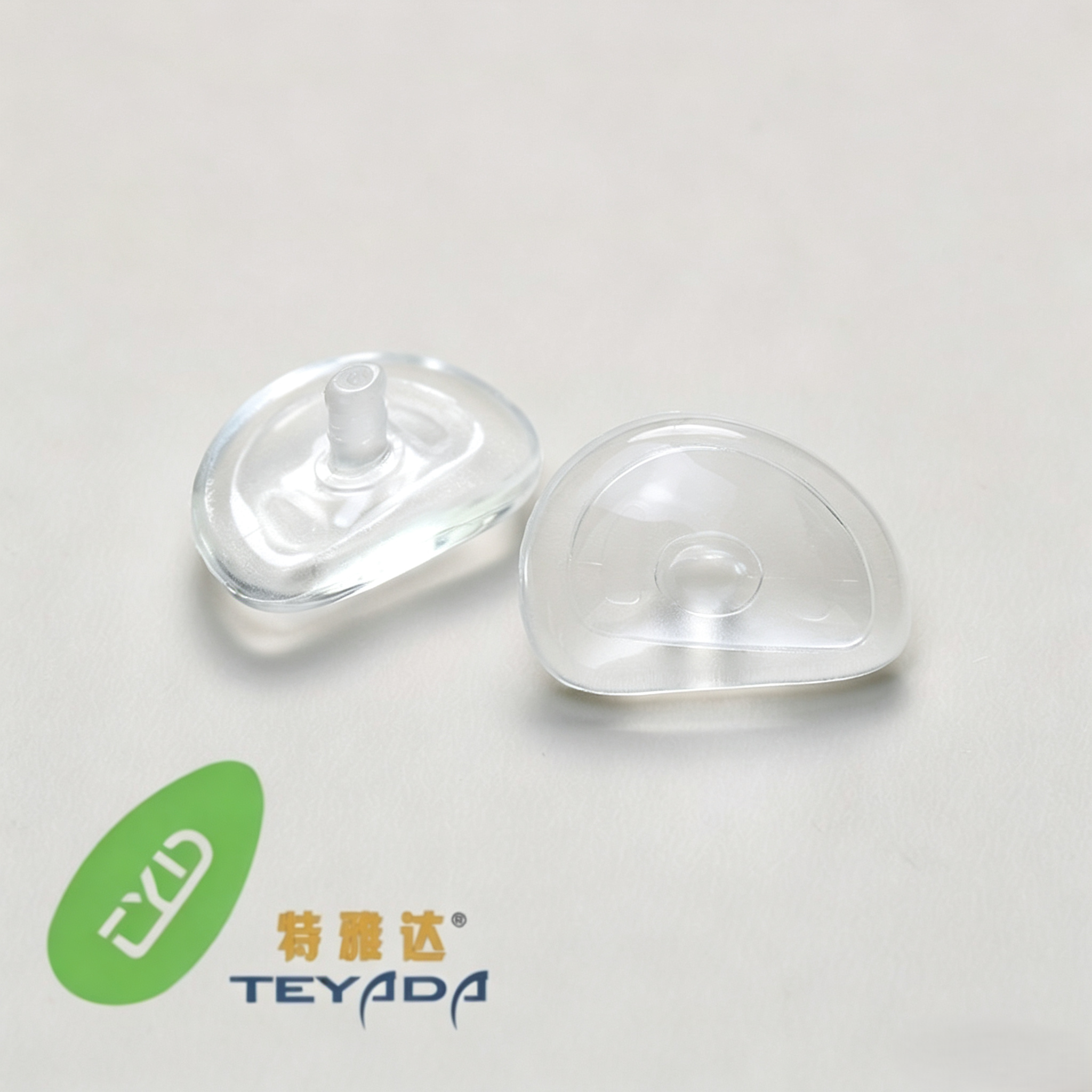 G-449 D-Shape 13.4mm Button-UP Nose Pad
