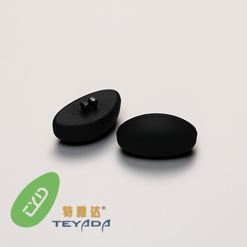 Q-49 Air-Vacuum D-Shape 14.2mm Screw/Clip-ON Nose Pad
