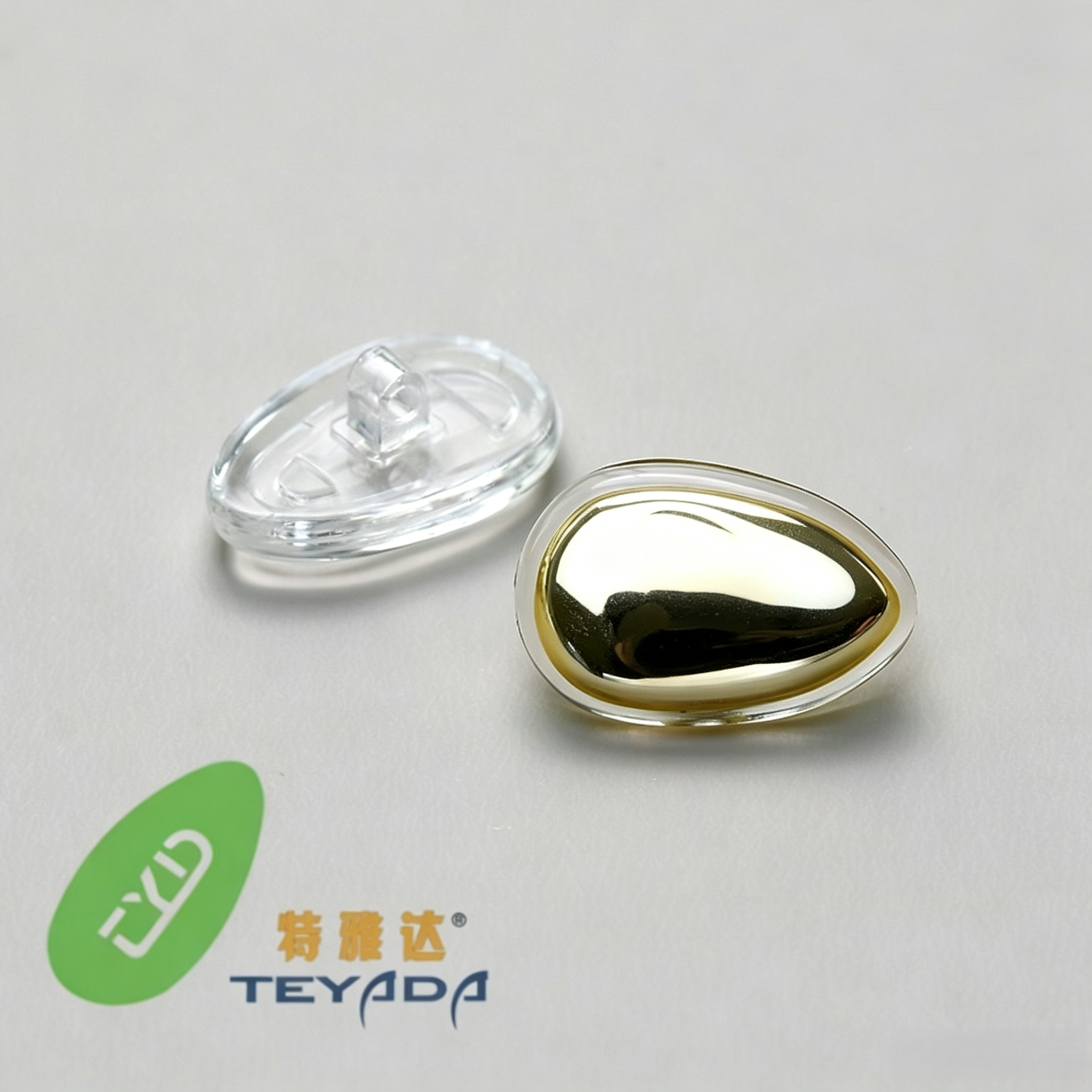 G-476 D-Shape 12.2mm Screw/Clip-ON Nose Pad