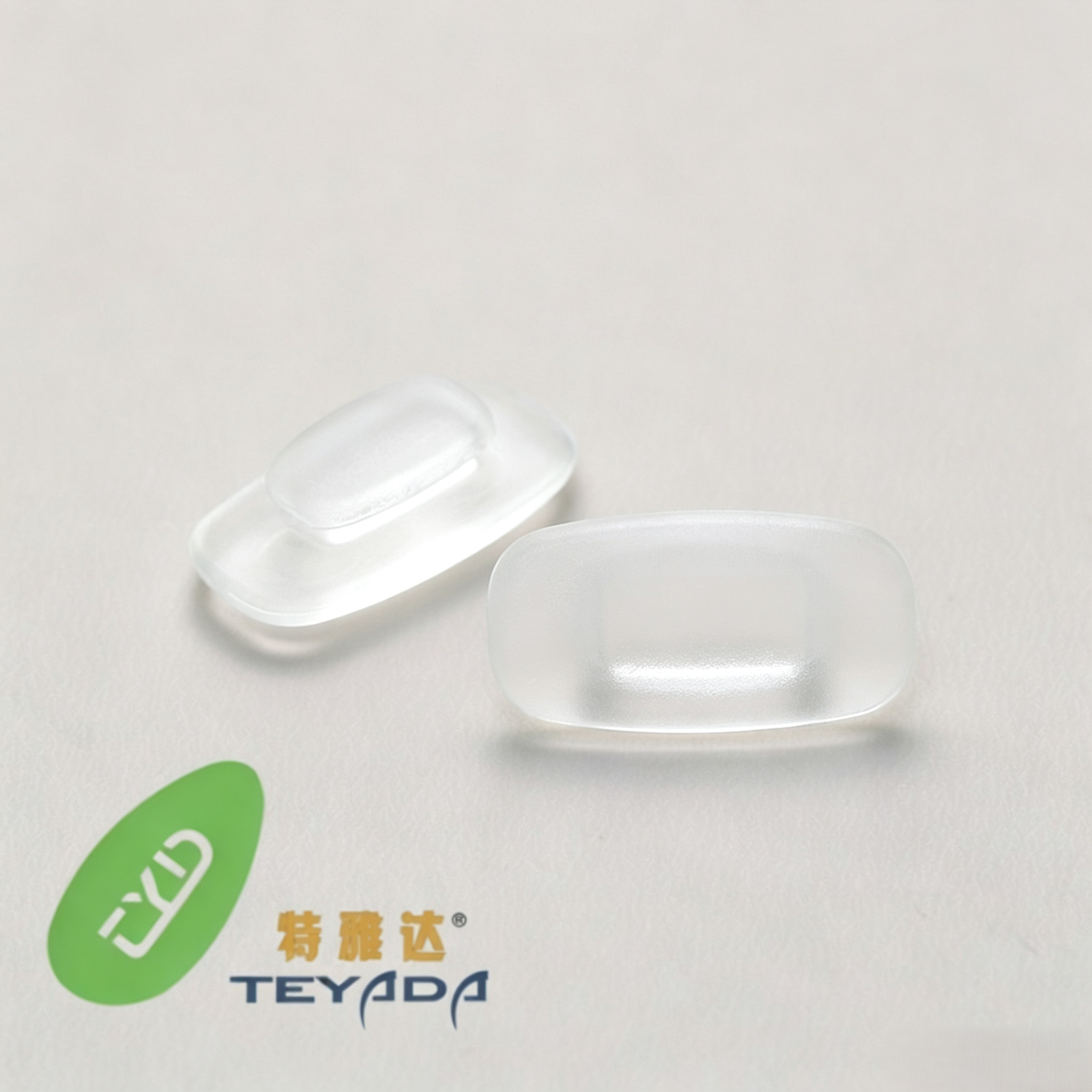 G-520 Rectangle 12.6mm Button-UP Nose Pad