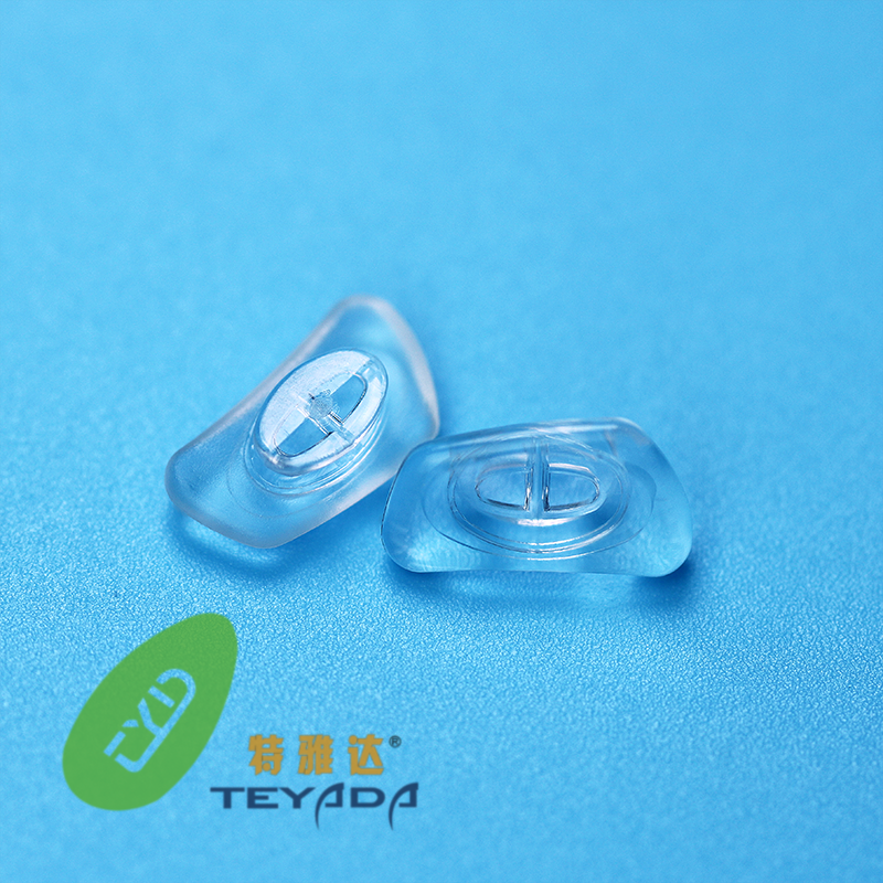 G-674 Rectangle 12.8mm Button-UP Nose Pad