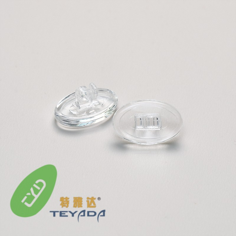 G-403 Oval 10.7mm Screw & Clip Dual Function Nose Pad