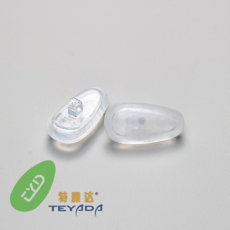 Q-28 Air-Vacuum Tear Drop 13.8mm Screw/Clip-ON Nose Pad