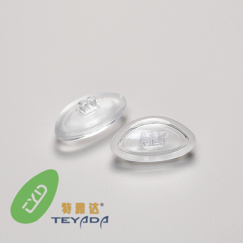Q-54 Air-Vacuum D-Shape 14.2mm Screw/Clip-ON Nose Pad