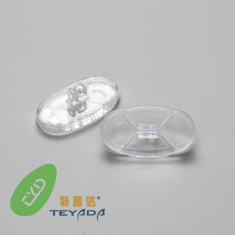 G-286-1 Oval 16.7mm Screw & Clip Dual Function Nose Pad