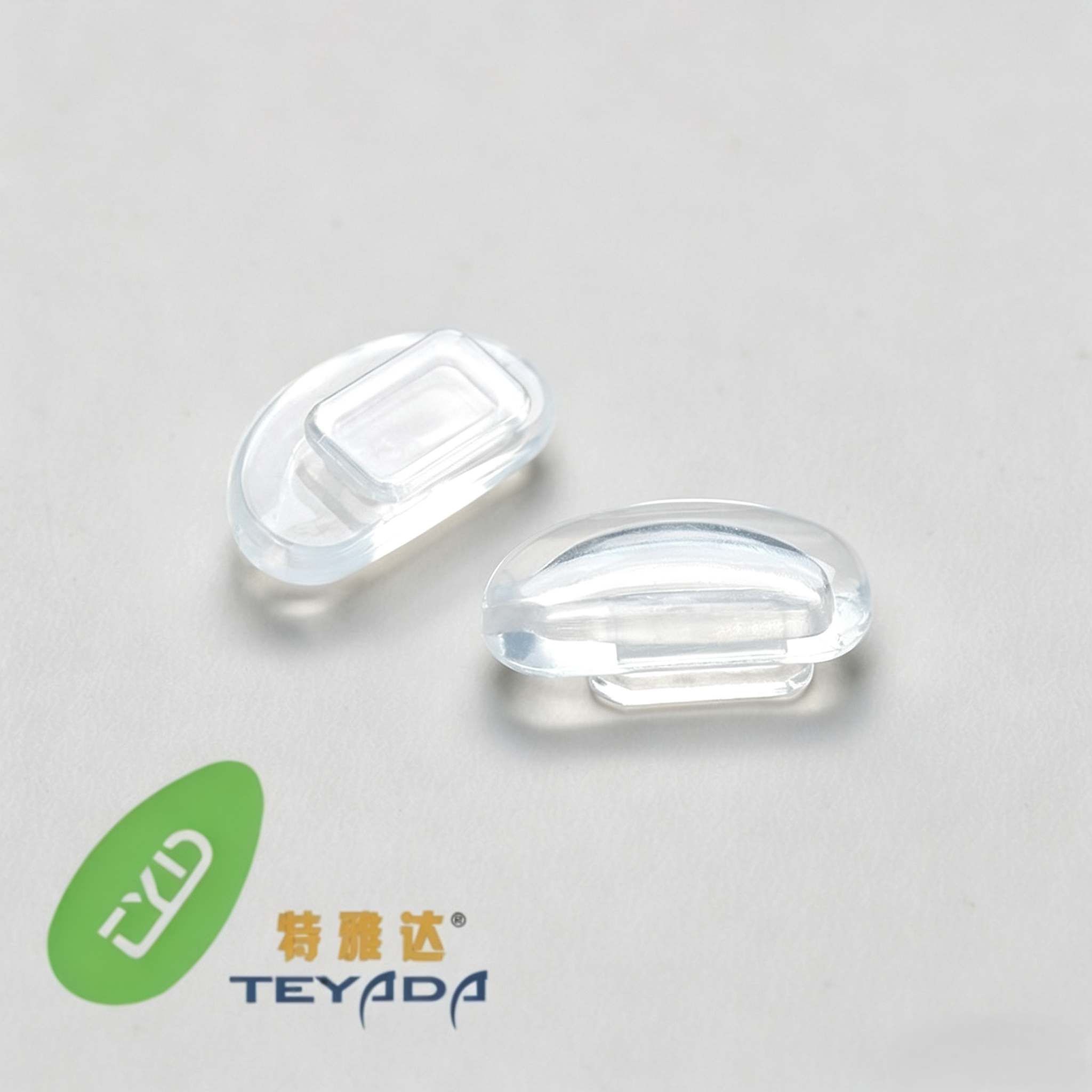 G-409 Air-Cushion D-Shape 12.1mm Button-UP Nose Pad