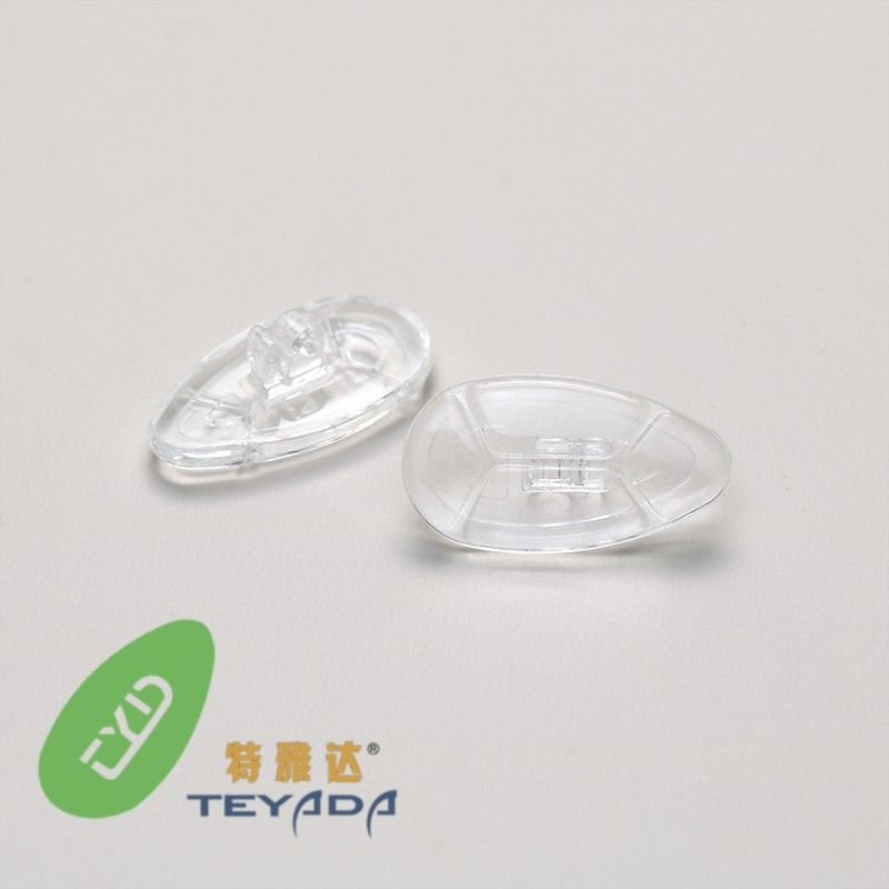G-402-1 Tear Drop 14.7mm Screw & Clip Dual Function Nose Pad