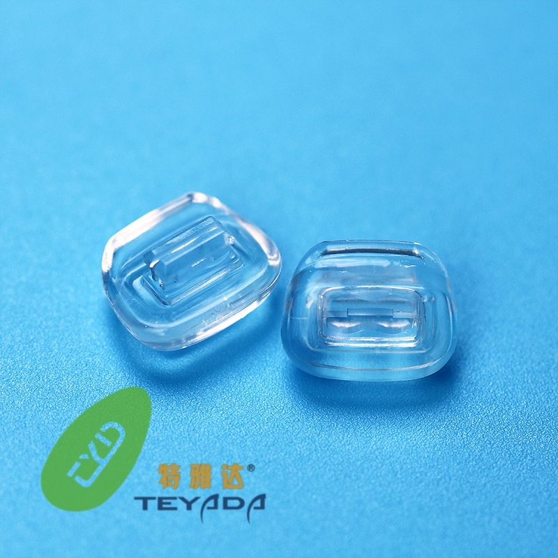 G-656 Rectangle 12.1mm Clip-ON Nose Pad