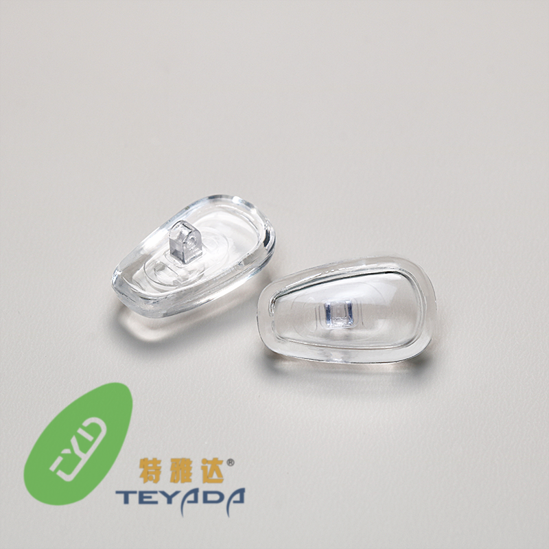 Q-47 Air-Vacuum Tear Drop 14mm Screw/Clip-ON Nose Pad