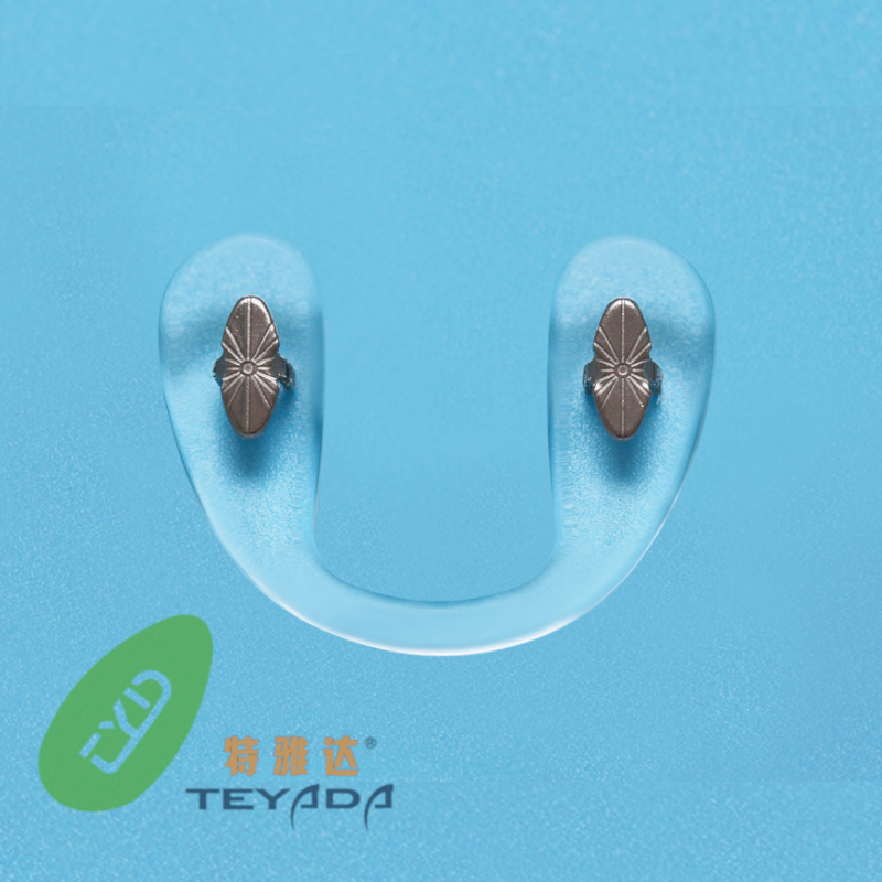 G-490-1 Silicon 27.3 x 21.4mm RB-Style Clip-ON Strape Bridge