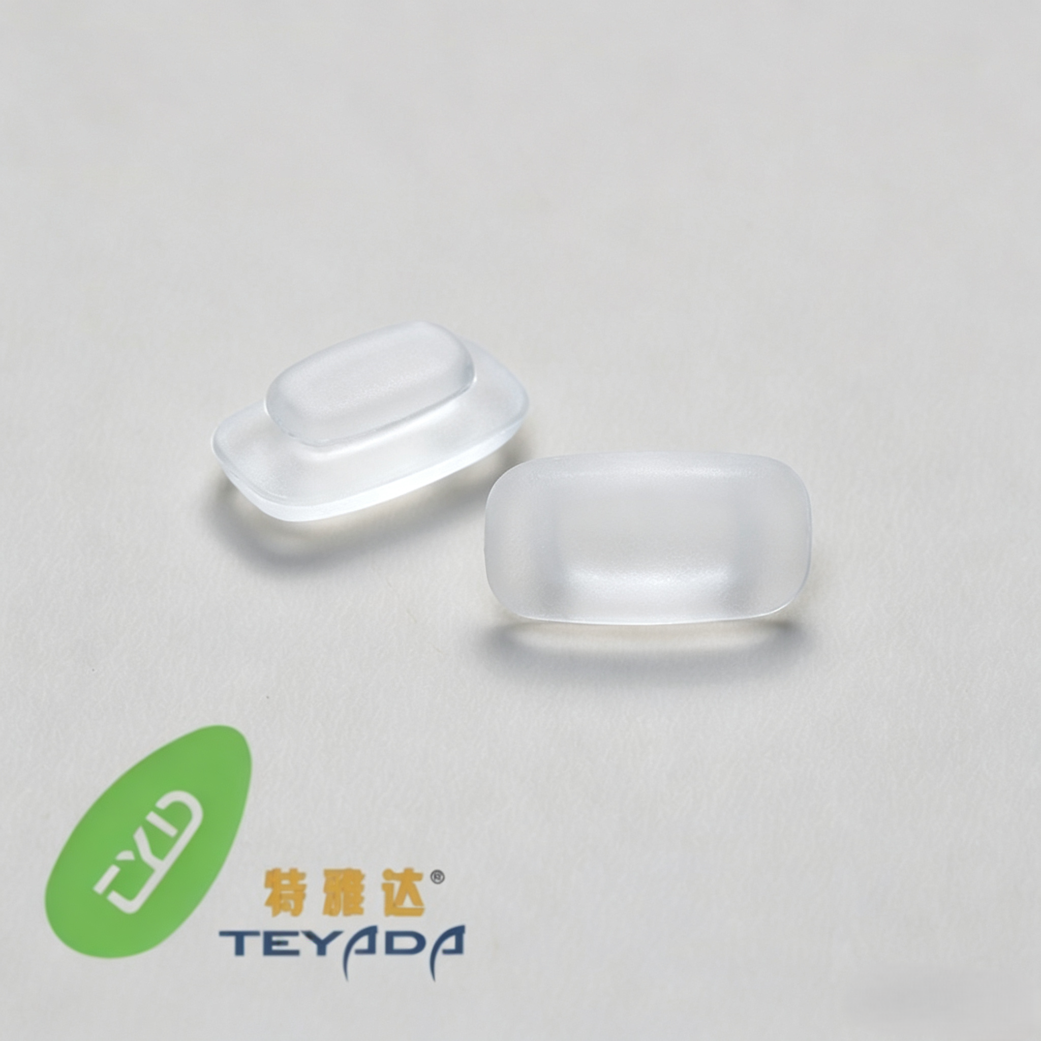G-436 Rectangle 11mm Button-UP Nose Pad