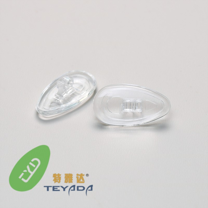 G-402 Tear Drop 14.7mm Screw & Clip Dual Function Nose Pad