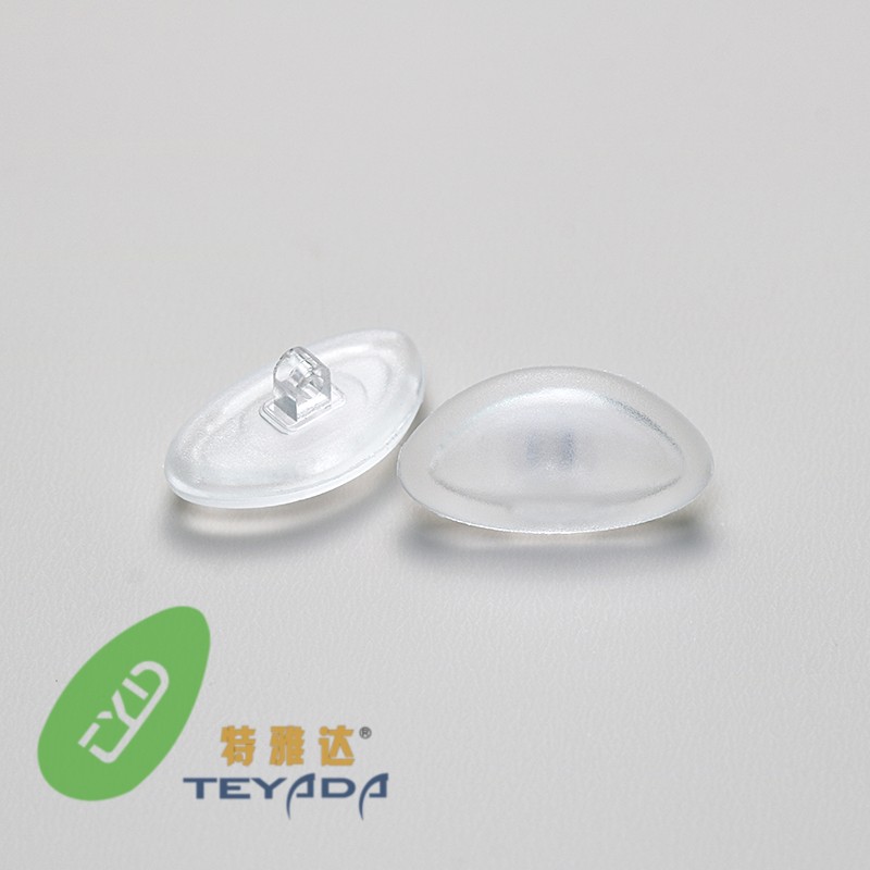 Q-18 Air-Vacuum D-Shape 14.2mm Screw/Clip-ON Nose Pad