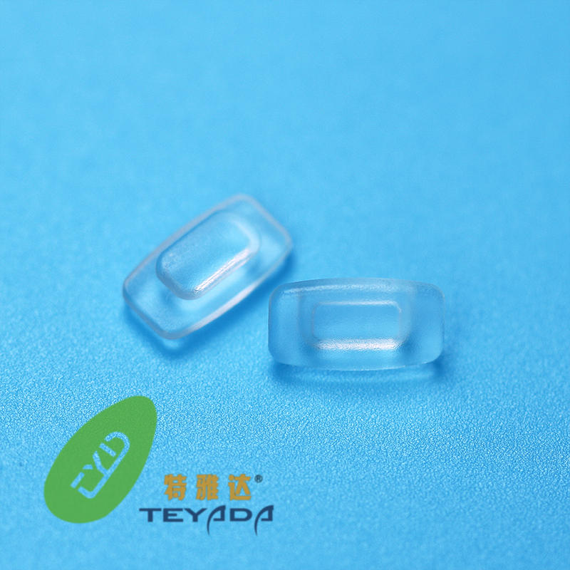 G-1061 Rectangle 10.6mm Button-UP Nose Pad