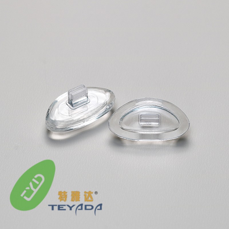 Q-06 Air-Vacuum D-Shape 13.5mm Screw/Clip-ON Nose Pad